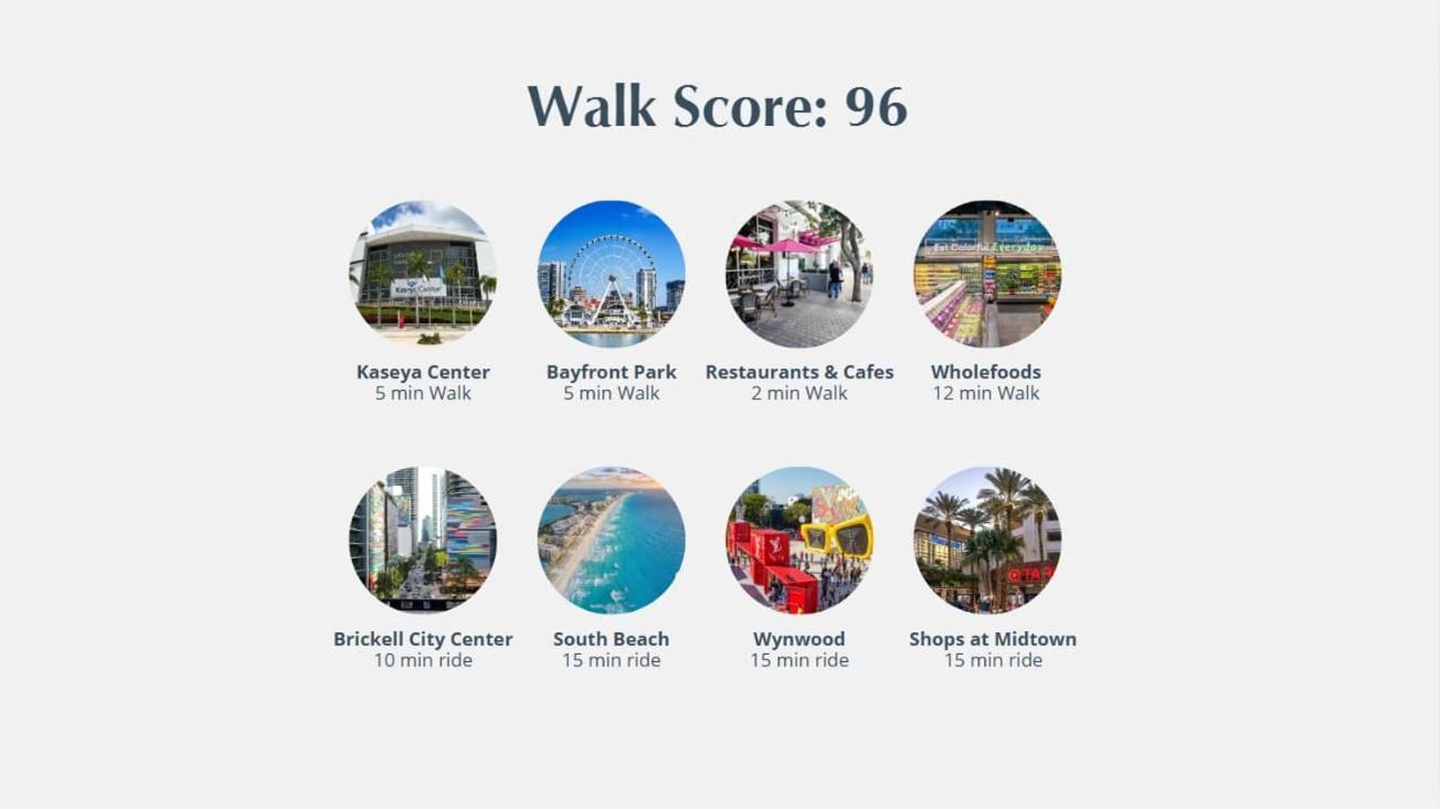 Appartamento Mvr - Walkable Downtown Gem With Breathtaking Views Miami